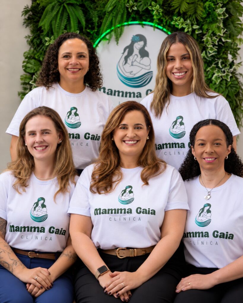 Equipe multidisciplinar da Clínica Mamma Gaia
