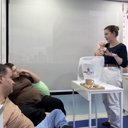 Vivência prática Ninho Gaia - Clínica Mamma Gaia